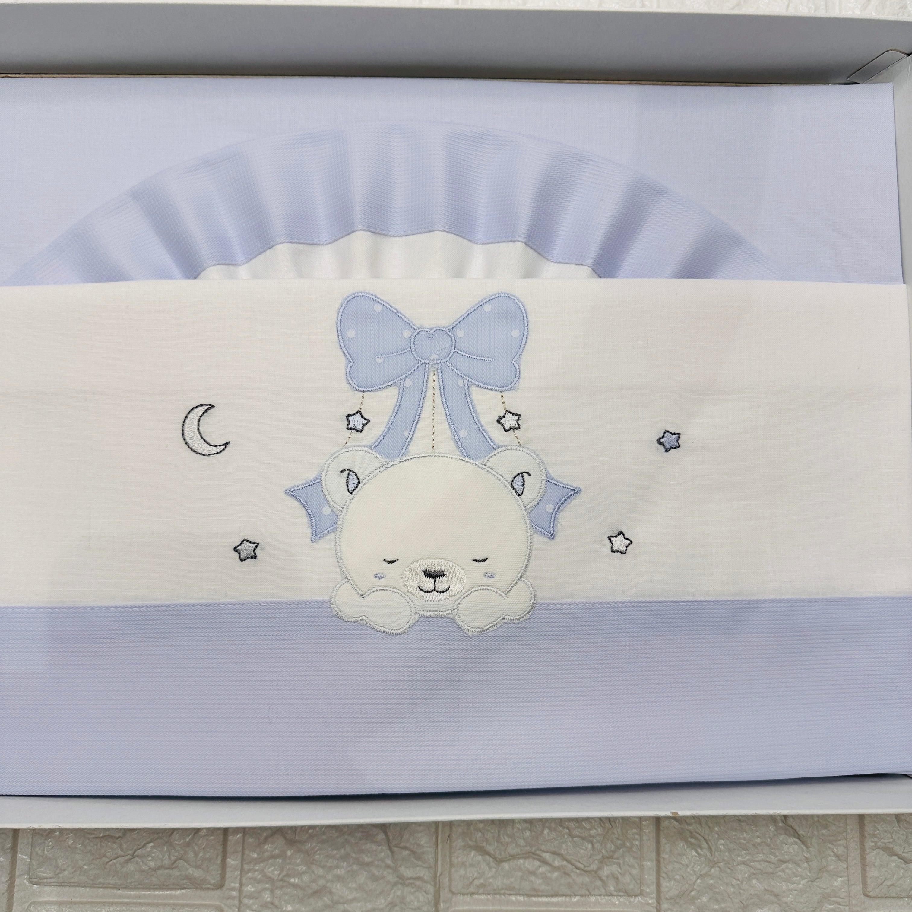 Lenzuola carrozzina celeste ART LC015163