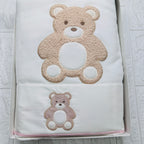 Set Nascita ciniglia Orso Rosa