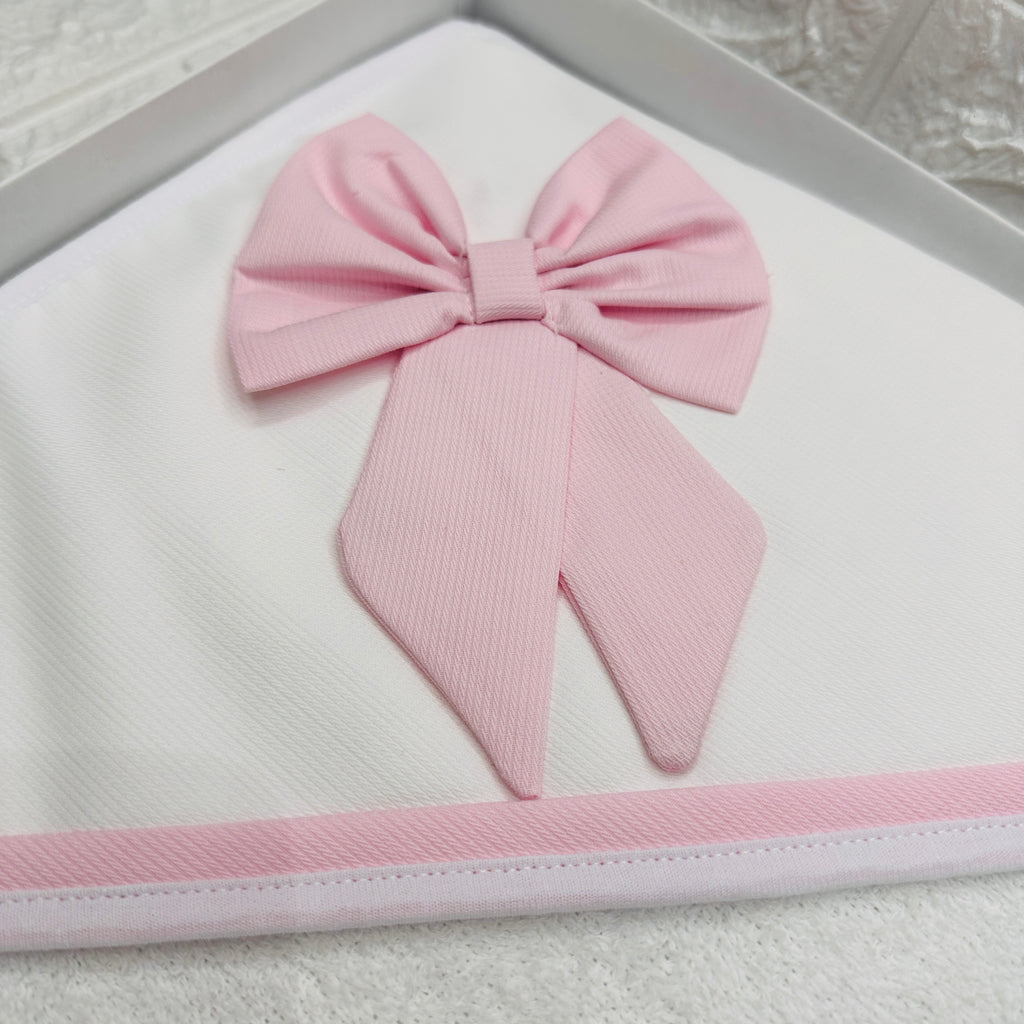 Accappatoio neonata rosa ART AT00104