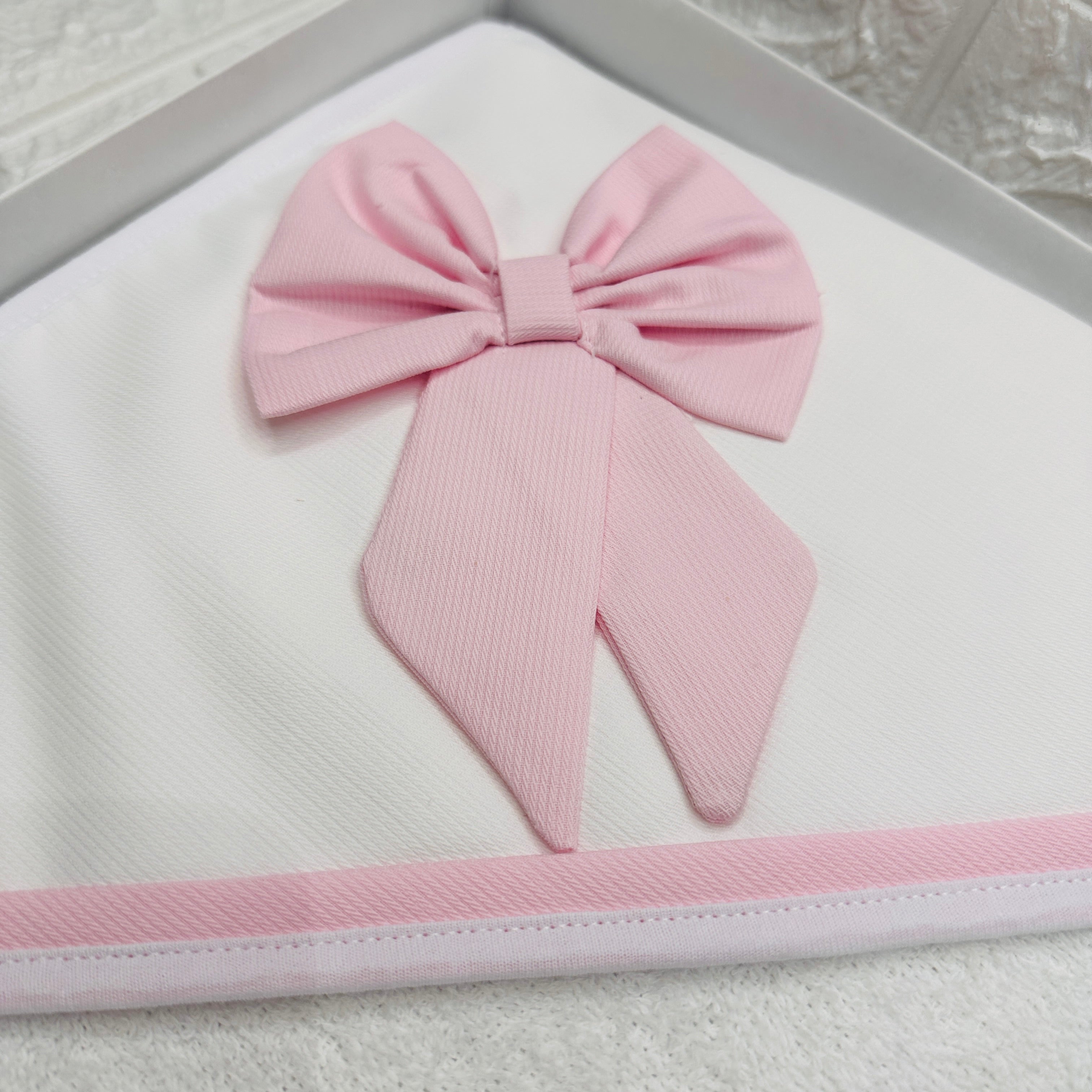 Accappatoio neonata rosa ART AT00104