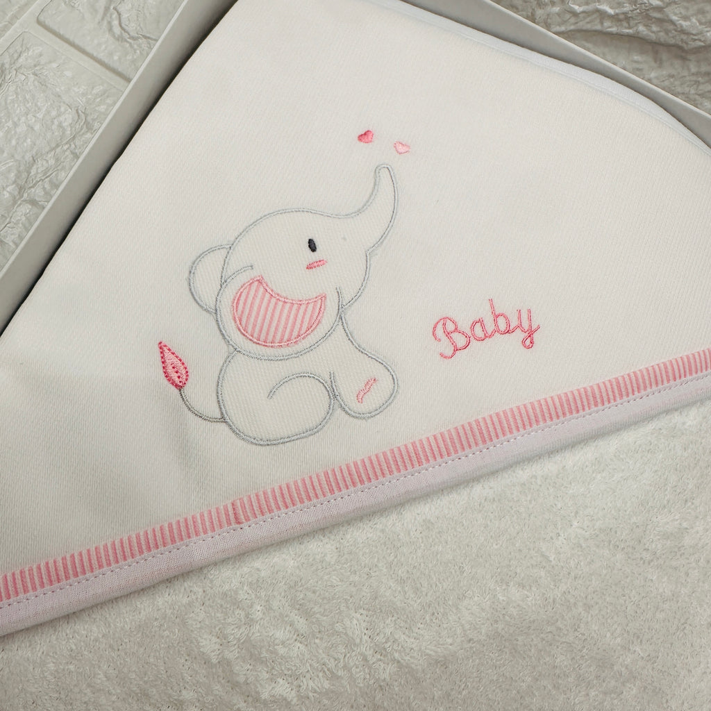 Accappatoio neonata rosa ART AT001158
