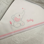 Accappatoio neonata rosa ART AT001158