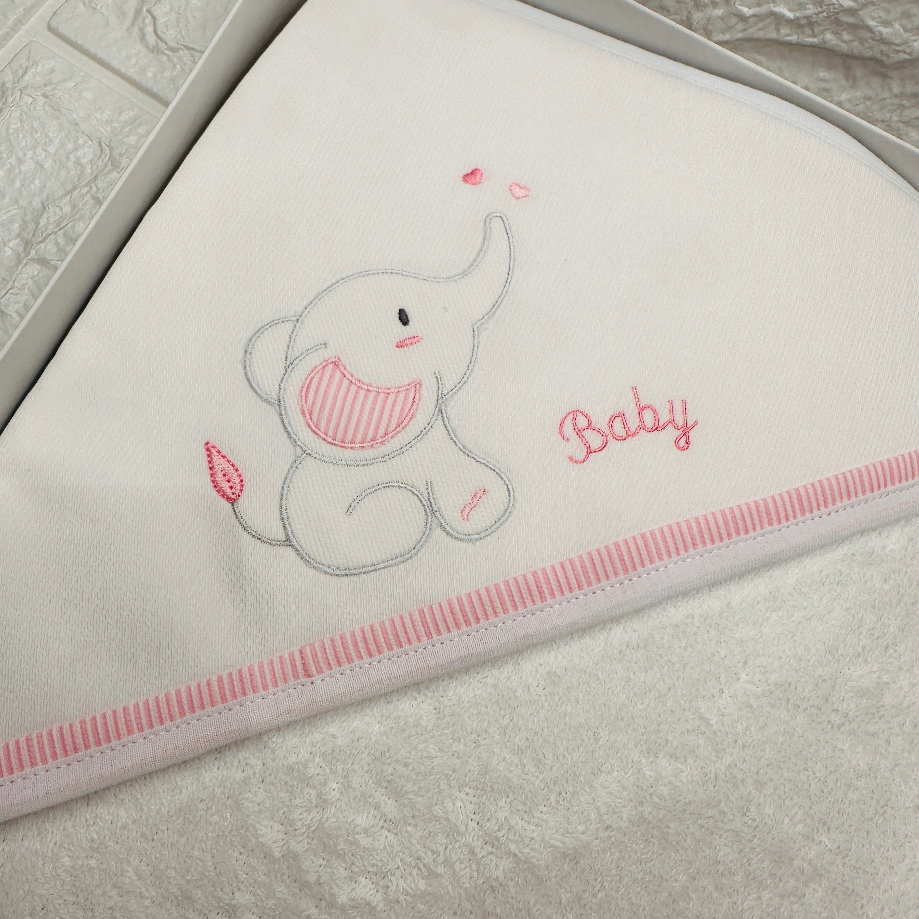 Accappatoio neonata rosa ART AT001158