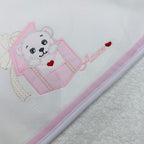 Accappatoio neonato rosa ART AT001149